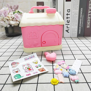 <span class=keywords><strong>กระปุก</strong></span><span class=keywords><strong>ออมสิน</strong></span>รูปการ์ตูนน่ารักสำหรับเด็กผู้หญิงบ้านอัจฉริยะ DIY <span class=keywords><strong>กระปุก</strong></span><span class=keywords><strong>ออมสิน</strong></span>พลาสติกสำหรับเด็ก - Product Image 4