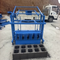 Machine manuelle de fabrication de briques non électrique, modèle nigérian, 5 pièces, 9 pouces