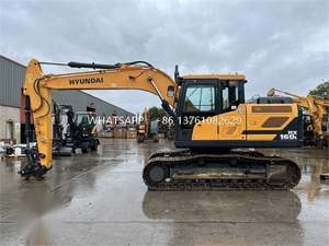 Excavatrices coréennes Hyundai 160 d'occasion, moteur simple, équipement de construction, machinerie d'occasion Hyundai 160 - Product Image 2