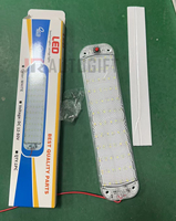 Plafonnier LED 72 LED 250MM 12-80V pour intérieur de voiture, camionnette, camion, camping-car, bateau, éclairage de cabine et de plafond intérieur