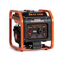 Générateur onduleur portable à cadre ouvert, démarrage électrique, essence, 6KW 6000W 5KW 5000W 7KW 7000W, 220V 230V 50Hz, pour usage agricole