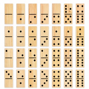 Dominós Gigantes de Madera, 28 Piezas, Doble Seis, 15 cm, con Caja de Color, para Juego Familiar de Mesa, Personalizados, OEM, Venta al Por Mayor - Product Image 2