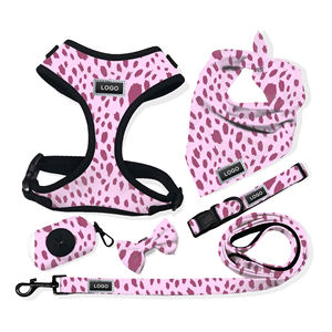สายรัดอกสุนัขแบบปรับได้ ระบายอากาศได้ดี สะท้อนแสง พร้อมริบบิ้นบุนวมพิมพ์โลโก้ตามสั่ง อุปกรณ์ฝึกสุนัขกลางแจ้ง ปลอดภัย หรูหรา ดีไซน์เนอร์ - Product Image 3