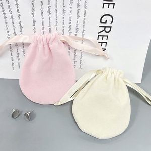 Sacs en velours personnalisés transfrontaliers avec logo, pochettes à bijoux en velours floqué anti-poussière pour cadeaux, vente en gros - Product Image 6