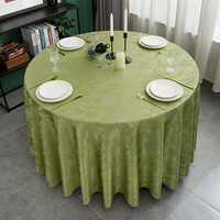 Nappe d'hôtel épaisse style européen grande table ronde