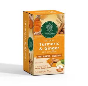 Venta caliente China calidad superior 100% ingredientes naturales cúrcuma té de jengibre <span class=keywords><strong>con</strong></span> <span class=keywords><strong>canela</strong></span> precio al por mayor - Product Image 1