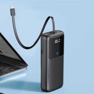 Batteries externes portables 65W avec écran numérique, sortie PD 40W, grande capacité 20000mAh, charge rapide, nouveaux produits, affichage LED USB intégré - Product Image 2