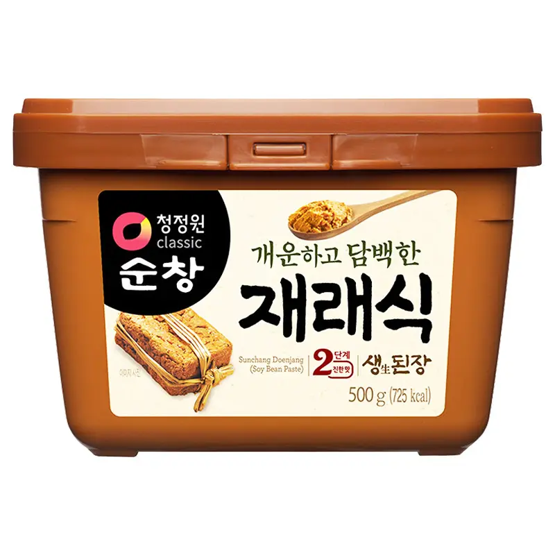 Koreaanse Daijang 500G Cheongjingyuan Traditionele Rauwe Daijang Miso Soep Ingrediënten Sojabonenpasta Bonenpasta