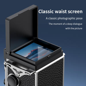 Mini caméra numérique rétro portable 1080P FHD, caméra portable à double objectif, <span class=keywords><strong>vision</strong></span> <span class=keywords><strong>nocturne</strong></span>, style reflex pour vlogging et photographie - Product Image 5