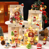Sacs à bonbons créatifs de Noël, bonbons et guimauves pour cadeaux de fête de Noël, vente en gros d'usine