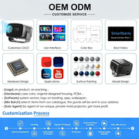 Projecteur personnalisé 4K Full HD LED LCD sans fil WIFI TV Vidéo Film 1080p Proyector Home Cinéma Projecteur portable