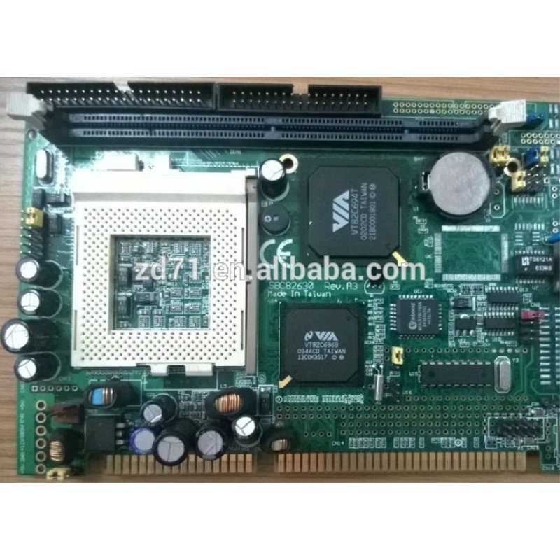 SBC82630 産業用マザーボード ハーフサイズ ISA CPU ボード 100% 動作