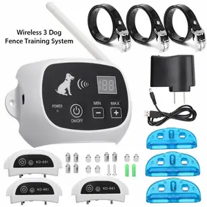 Electric Dog Wireless Fence Containment System KD661C Wireless Electron Dog Fence For Small Dogs