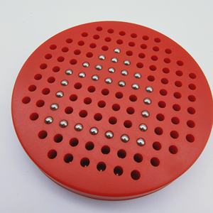 ポータブルミニ丸型マグパッド磁気画像ボード無料書き込みマグパッドパターンカードとペン付き磁気アルファベットパッド - Product Image 4