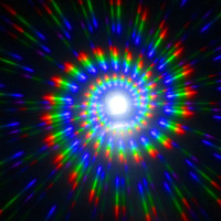 Film de diffraction en rouleau de 13500 lignes, film de rave de diffraction, lentille de feu d'artifice en rouleau, feuilles de prisme, lentilles holographiques arc-en-ciel