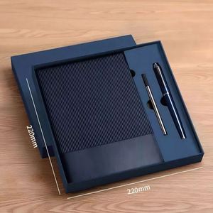 Cuaderno de Negocios A5 Retro de Alta Gama, Personalizable con Logotipo, Cuero Suave, Regalo Práctico para el Día del Maestro, Costura con Hilo Universitario, A3 - Product Image 1