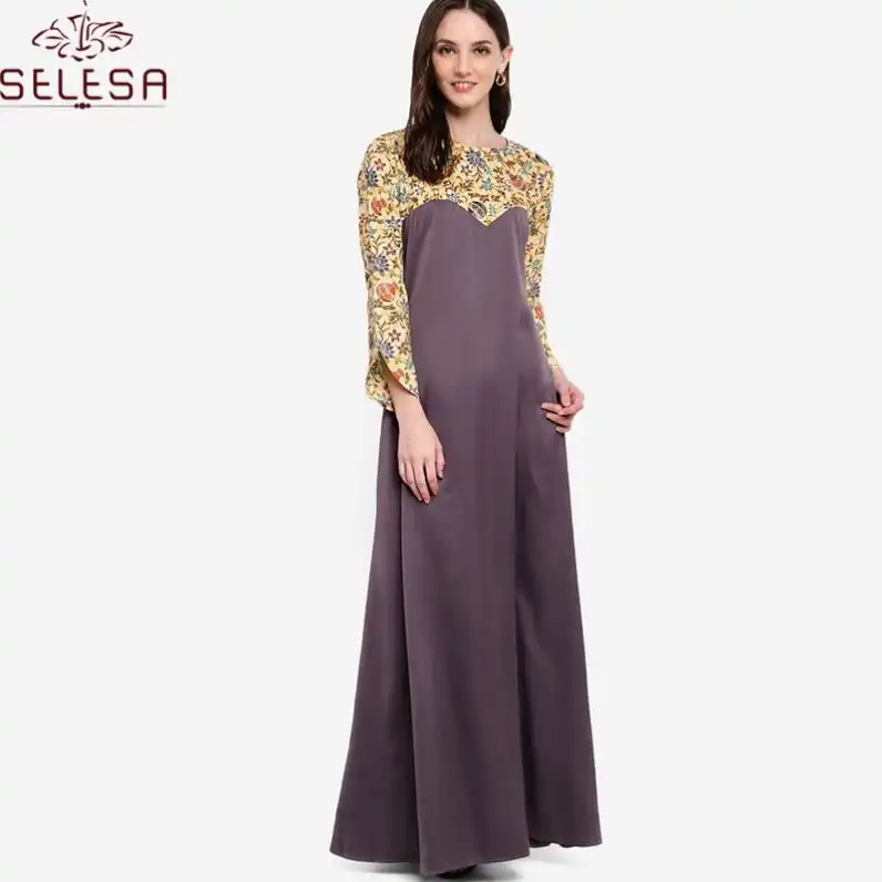 2021 Online Baju блузка этническое мусульманское платье модное Дубай исламский