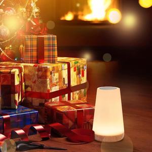 Lampe de chevet LED tactile avec télécommande, lumière à intensité variable, changement de couleur RVB, rechargeable par USB, lampe portable - Product Image 2