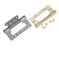 Charnière silencieuse en acier inoxydable pour porte en bois et porte de maison, 4 pouces