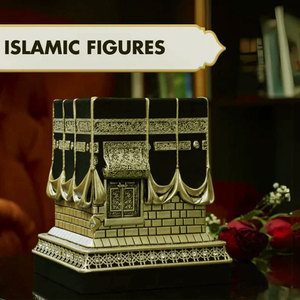 <span class=keywords><strong>Figurine</strong></span> en résine de la Kaaba - Modèle de la Kaaba de la Mecque islamique - Fabrication artisanale, OEM <span class=keywords><strong>personnalisé</strong></span>, vente en gros en usine - Product Image 1