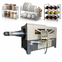 Machine à cintrer les fils de haute qualité, tête rotative 4-10 mm, machine à cintrer les fils CNC automatique 3D pour l'acier inoxydable, le fer, le métal