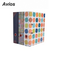 Carpeta Archivadora de Palanca con 2 Anillas y Papel Impreso a Color para Oficina y Estudiantes, Venta al por Mayor