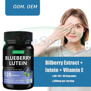 Comprimés de luteïne ester de myrtille halal Ausreson, complément alimentaire pour les yeux, vitamines, luteïne, zéaxanthine, comprimés de luteïne de myrtille - Product Image 2