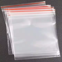 Tas makanan ritsleting murah mudah terurai Logo kustom kantung Zip kantong kunci tas plastik
