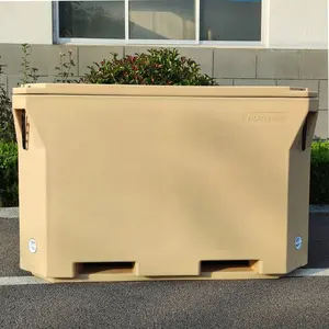 Customized 1000 L insulated turnover box for fishery and aquatic products and food processing