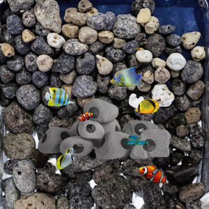 Rocce in Ceramica Impilabili Eco-Friendly da 1.5L per <span class=keywords><strong>Acquario</strong></span>, Decorazione per Nascondiglio/Grotta, per Riproduzione e Deposizione Uova <span class=keywords><strong>di</strong></span> Betta, Gamberetti e <span class=keywords><strong>Ciclidi</strong></span> - Product Image 3