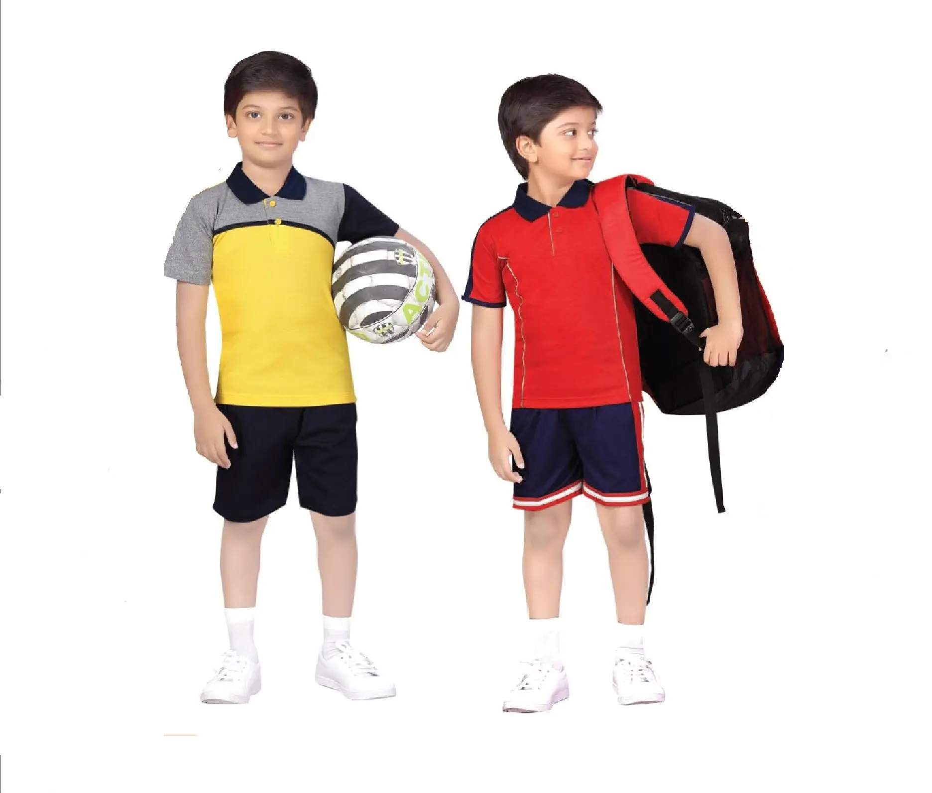 Uniforme de sport de haute qualité avec une conception de taille personnalisée disponible à bas prix uniforme pour filles et garçons