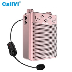 CallVi V-807 Rechargeable Mini Audio <strong>Speaker</strong> <strong>Amplifier</strong> <strong>with</strong> Wireless Microphone and FM Radio - Product Image 3