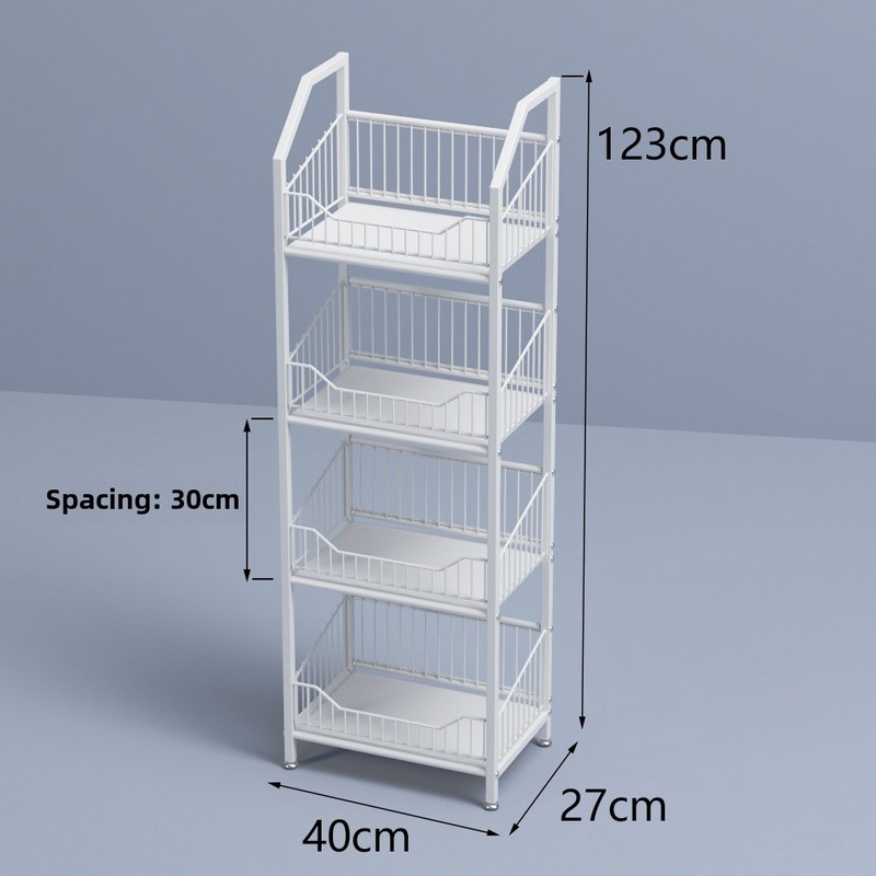 Commercial Multi Layer Mobile Storage Rack