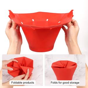 Herramientas de bricolaje <span class=keywords><strong>caseras</strong></span> de grado alimenticio de alta calidad, cuenco para <span class=keywords><strong>palomitas</strong></span> de maíz resistente <span class=keywords><strong>al</strong></span> calor, Cubo de <span class=keywords><strong>palomitas</strong></span> de maíz de silicona para <span class=keywords><strong>microondas</strong></span> - Product Image 2