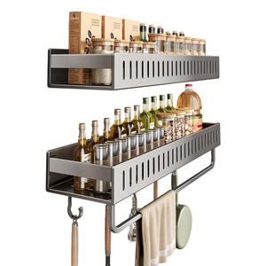 Étagère à épices Meiruide 6-7,9 pouces H 8-11,9 pouces D multifonctionnelle sans perçage pour rangement de cuisine - Product Image 3