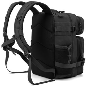 Mochila Táctica Vintage Impermeable con Forro <span class=keywords><strong>de</strong></span> Poliéster para Hombre, Mochila <span class=keywords><strong>de</strong></span> Día, Mochila <span class=keywords><strong>de</strong></span> 3 Días para Excursiones, Mochila <span class=keywords><strong>de</strong></span> Senderismo con Porta Botella - Product Image 4