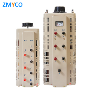 Régulateurs de tension industriels triphasés 380 V CA en cuivre Tsgc2 0-500 V 0-430 V, alimentation CA manuelle pour usage industriel - Product Image 2