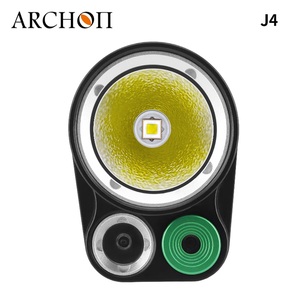 Lampe de plongée ARCHON J4 rechargeable, étanche à 200 m, lumière sous-marine blanche/verte/rouge 3-en-1, 3500 lumens, <span class=keywords><strong>recherche</strong></span> sous-marine - Product Image 5