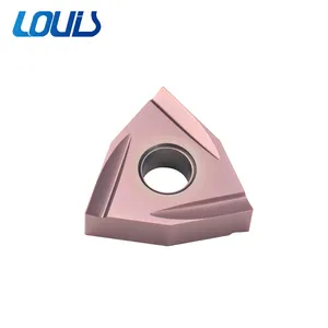 Ceramic Inserts Aluminum Finishing Turning Inserts WNGG080402 WNGG080404 R L 2G S WNGG08 Coating Inner Hole Inserts Peach-shape