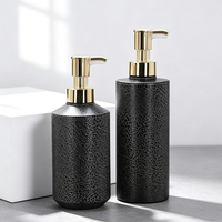 Flacon de Shampooing Luxe 300ml 500ml Vide, Emballage Soin de la Peau, Bouteilles en Plastique pour Lotion, Gel Douche, Flacon Pompe PET, Emballage Personnalisé
