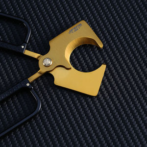 JIFENG JF-J77 Taglia Sigari in Metallo Cromato Argento di Alta Qualità con Logo Personalizzato Lama Affilata Confezione Regalo - Product Image 3