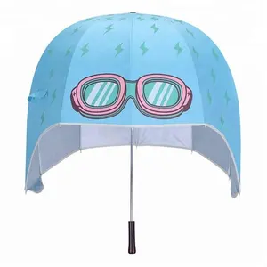 Sunshade Guangdong Shenzhen Rain Gear Black Baseball Cap Umbrella Sun And Rain