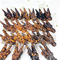 Offre Spéciale : Tête de Dragon en Yooperlite – Sculpture en Cristal Luminescente UV, Pierre Minérale pour Décoration Maison/Bureau, Artisanat Artistique, Cadeau Idéal pour la Revente