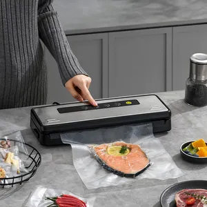Alta Qualidade Custom Kitchen Vacuum Sealer Machine Cozinha Profissional Home Aço Inoxidável Food Vaccum Sealer
