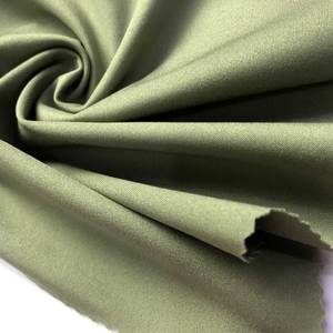 Tela de punto de trama de alta elasticidad personalizada, transpirable, agradable para la piel, tejido de punto con sensación desnuda, telas multifuncionales para trajes de baño de yoga - Product Image 1