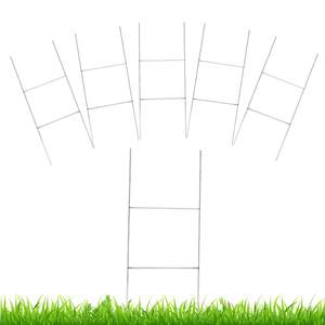 Poste de Señalización Metálico en Forma de H, Lámina de Plástico Corrugado PP, Compatible con Señalización Transfronteriza, Superventas - Product Image 1