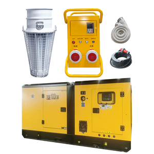 Pompe à incendie ultra-haute pression 10 000 L/min pour drainage rapide ou déviation d'eau et groupe électrogène 100 kW certifié CE - Product Image 1