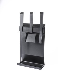 Lò sưởi Bộ và phụ kiện 5-mảnh kim loại trong nhà ngoài trời lò sưởi công cụ đứng - Product Image 3