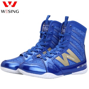 Chaussures de kick-boxing professionnelles WESING pour la compétition, unisexes, personnalisables - Product Image 4