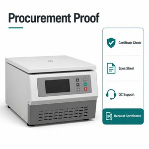 Centrífuga Veterinaria Profesional Clearsight Cgcsz-004 para Tratamiento PRP, 4200 rpm, 4x750 ml, Pantalla Táctil, Rotor Capilar, Bloqueo de Seguridad - Product Image 5
